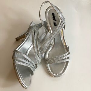 Unlisted Kenneth Cole In the Middle Silver Heels
